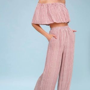 Lulus two piece jumpsuit.